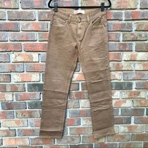 [Levi’s] Tan 511 Slim Straight Leg Jeans
